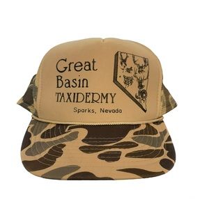 Great Basin Taxidermy Camo Snap Back Unisex OS